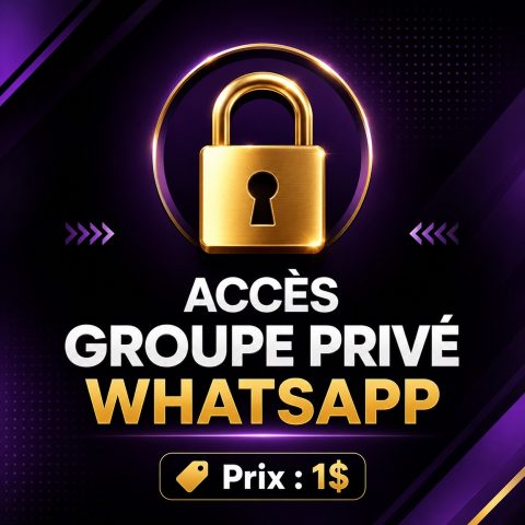 Private WhatsApp access group