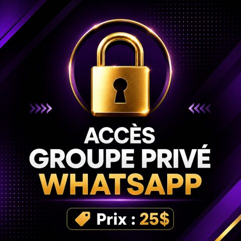 Private WhatsApp access group