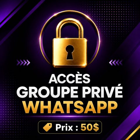 Private WhatsApp access group