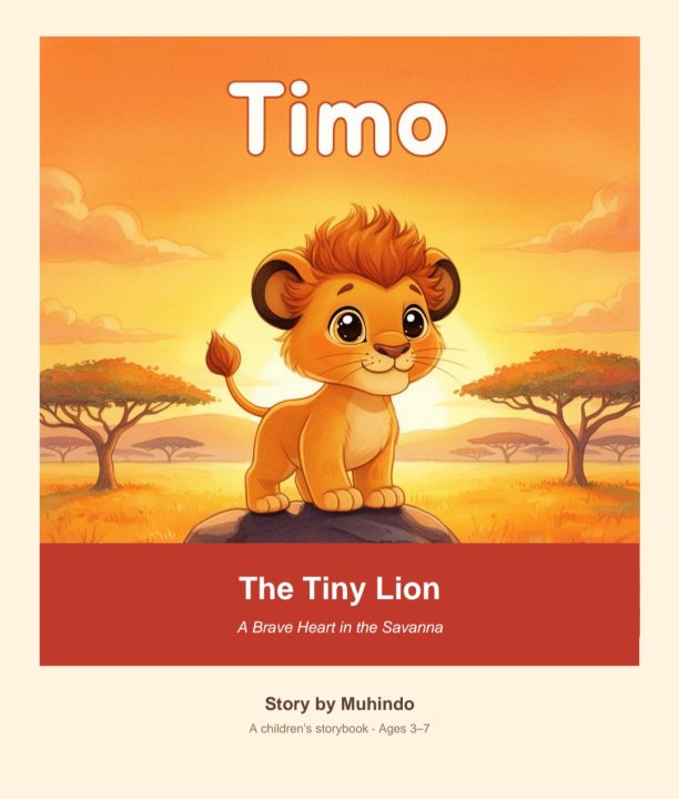 Timo the Tiny Lion